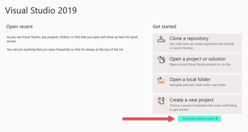 installing visual studio and sql server order