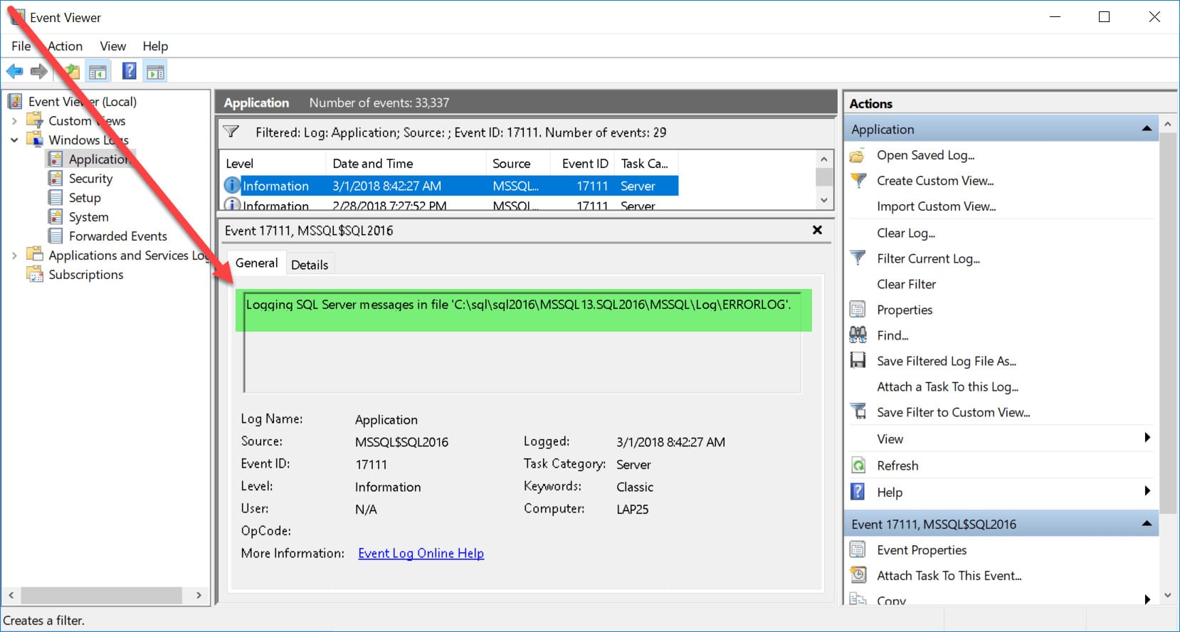 Sql Server Logs Location SQL Server Error Log Location: 4 Ways to Find It